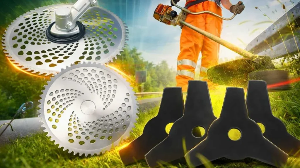 Accesorio para Desbrozadora 2026: Cuchilla 3 Dientes Ultra Afilada que Domina Hierba Alta al Instante