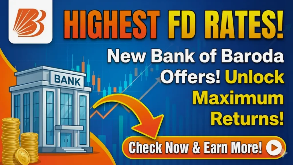 BOB Fixed Deposit 2026: Earn Up to 7.30% with These Top FD Schemes